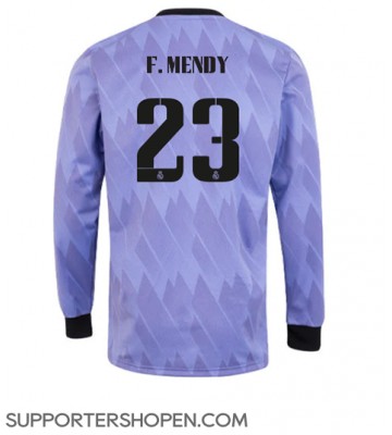 Real Madrid Ferland Mendy #23 Borta Matchtröja 2022-23 Långärmad
